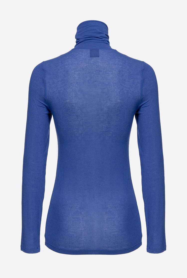 Women's Pinko Cashmere-blend Sweaters Blue | Australia-71209589