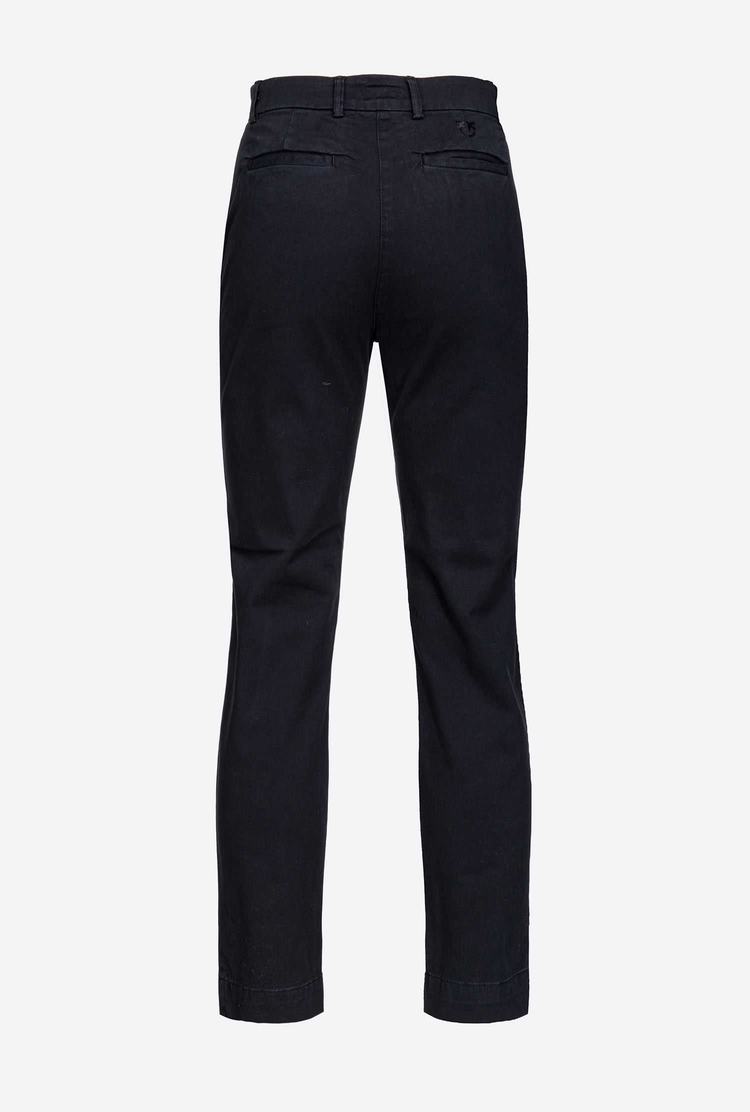 Women's Pinko Chino Pants Black | Australia-72480959