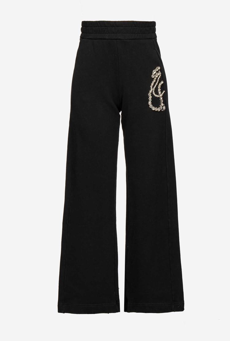 Women's Pinko Diabolik Pants Black | Australia-93206459