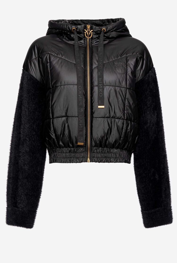 Women's Pinko Faux Fur Jackets Black | Australia-36918579