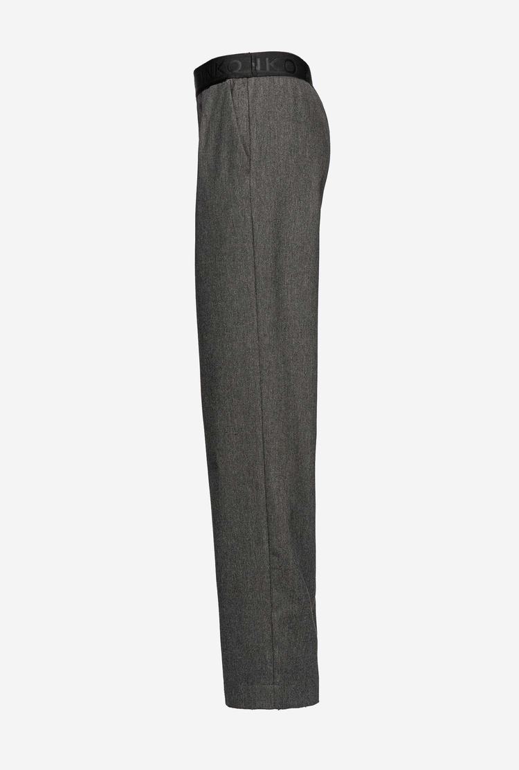 Women's Pinko Flannel Pants Grey | Australia-68359409