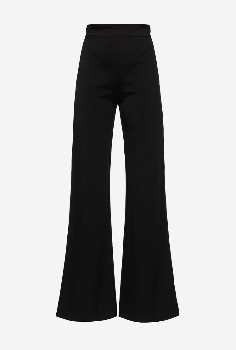 Women's Pinko Flared Pants Black | Australia-82093519