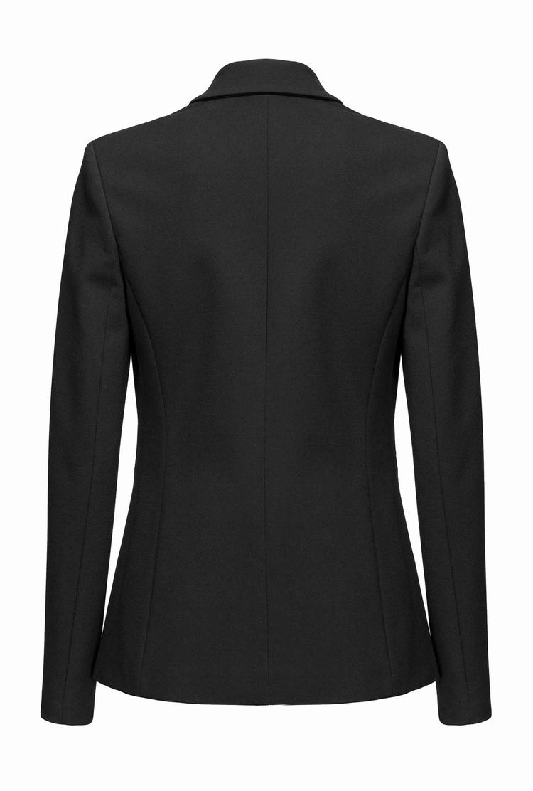 Women's Pinko Jewel Buttons Blazers Black | Australia-53782469