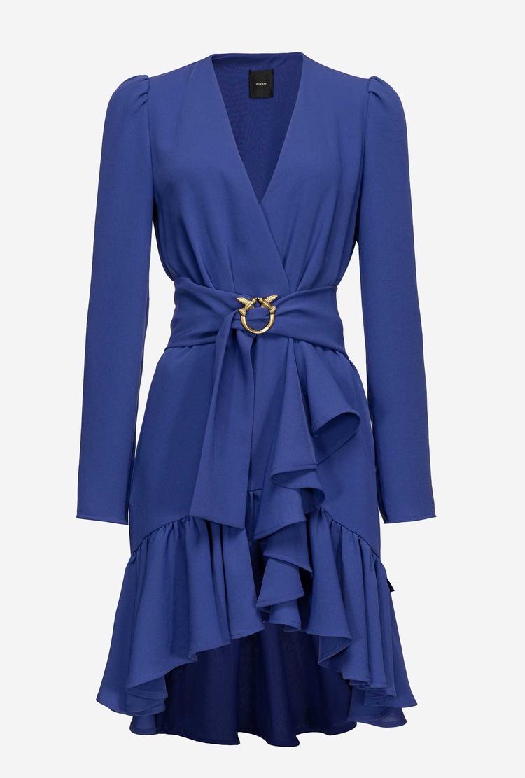 Women's Pinko Love Birds Dress Blue | Australia-95436819