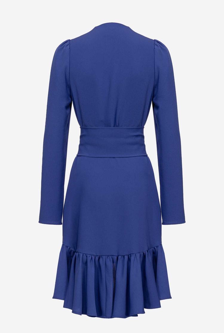 Women's Pinko Love Birds Dress Blue | Australia-95436819