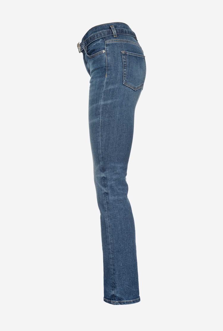 Women's Pinko Love Birds Jeans Blue | Australia-04812379