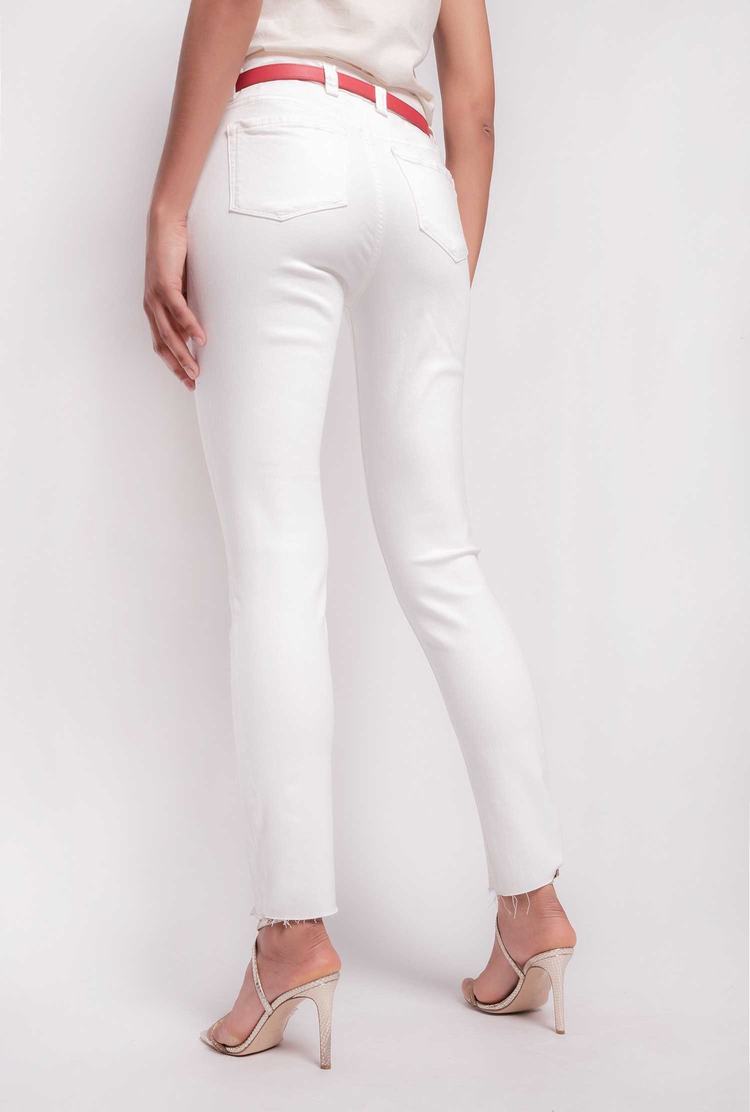 Women's Pinko Love Birds Jeans White | Australia-28453979