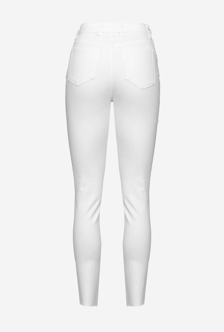 Women's Pinko Love Birds Jeans White | Australia-28453979