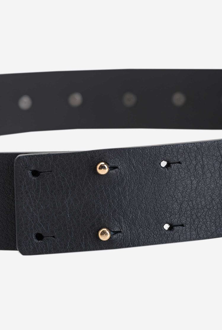 Women's Pinko Multi-coloured Stones Belts Black Gold | Australia-06983419