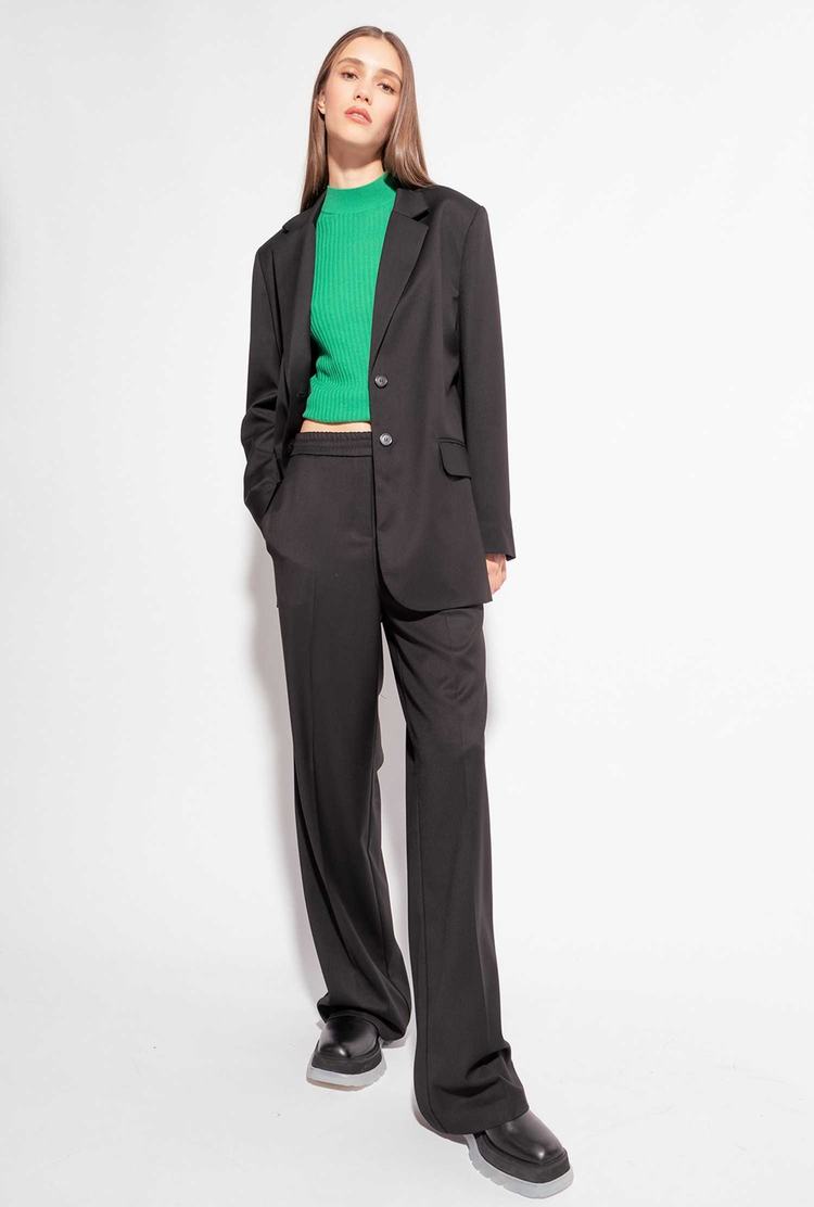 Women's Pinko Oversized Blazers Black | Australia-59672849