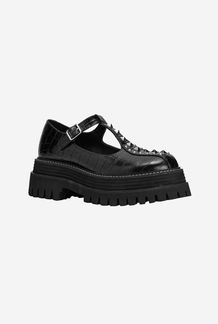 Women's Pinko Platform Sneakers Black | Australia-03249519