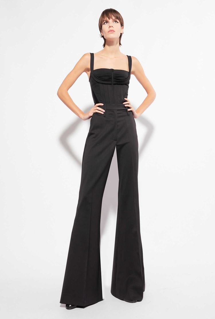 Women's Pinko Reimagine Pants Black | Australia-40813599