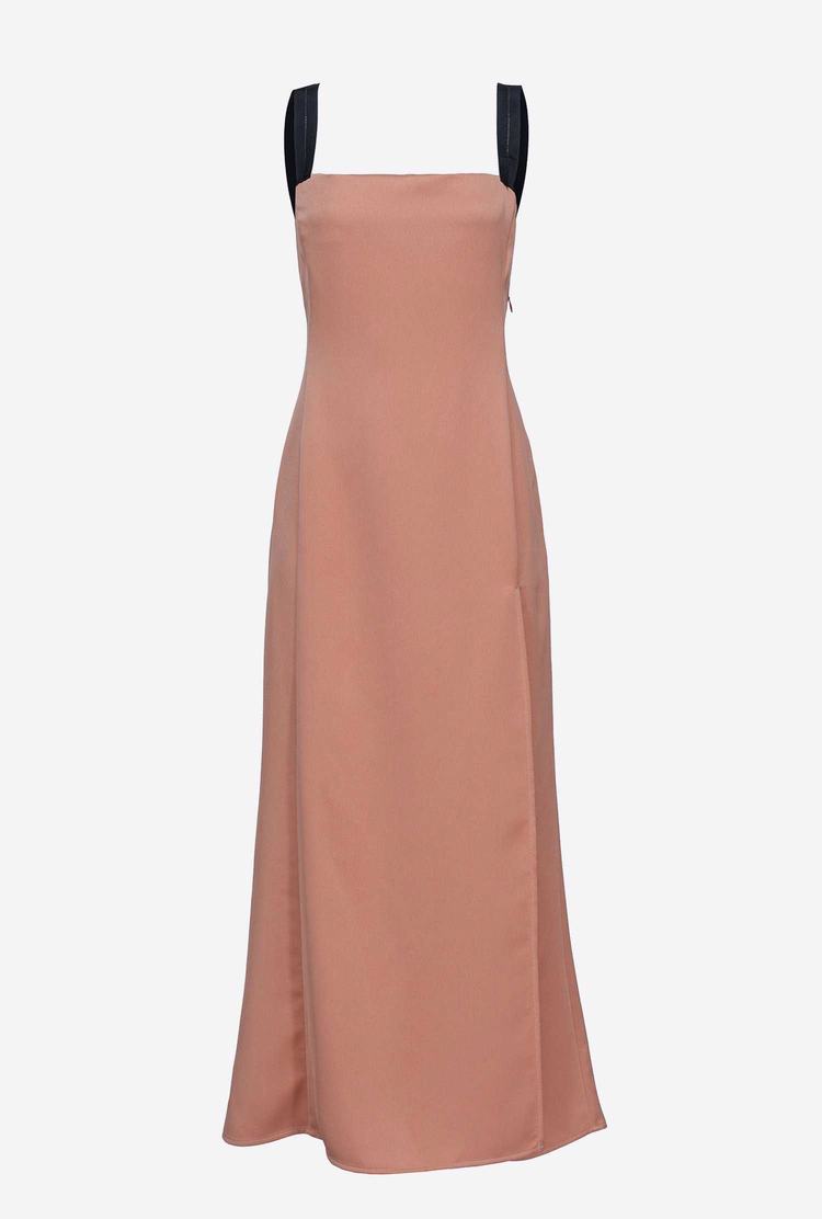 Women's Pinko Satin Slip Dress Light | Australia-12798349