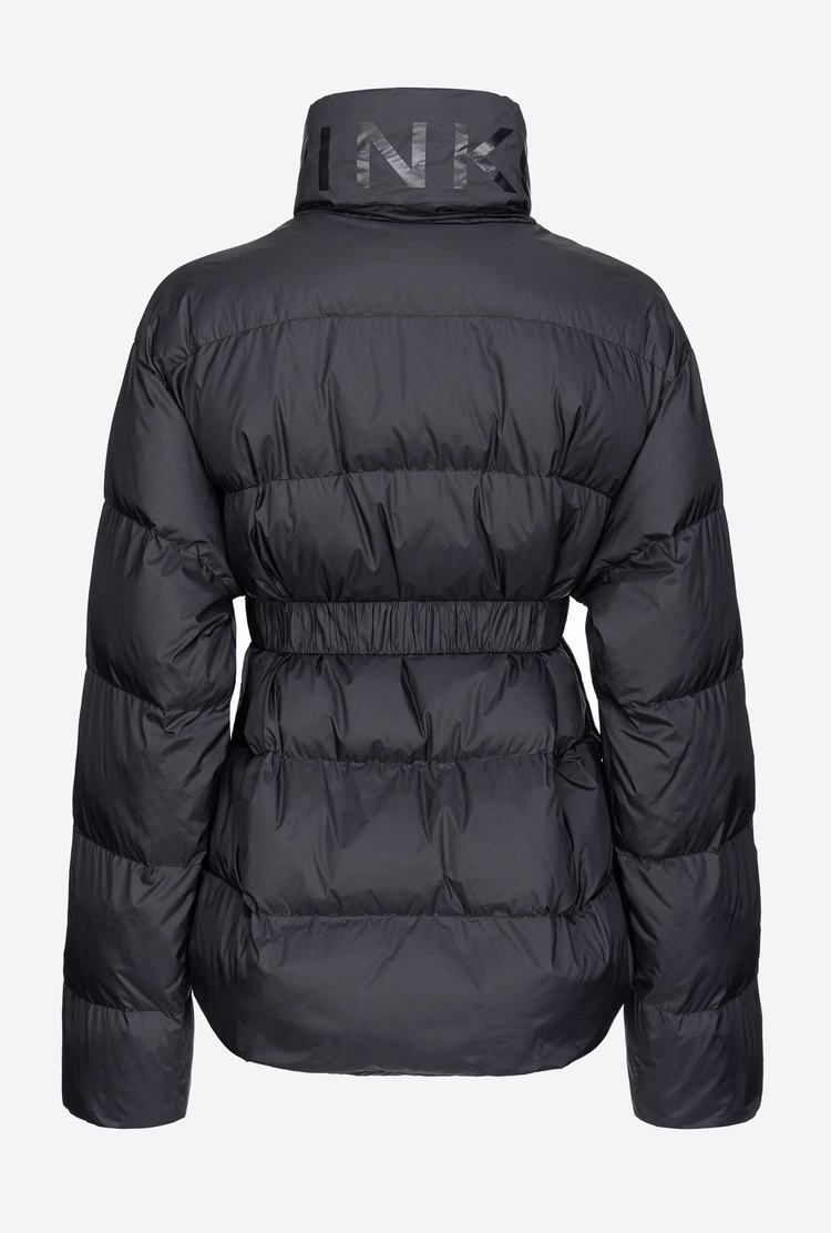 Women's Pinko Short Down Jackets Black | Australia-89274609