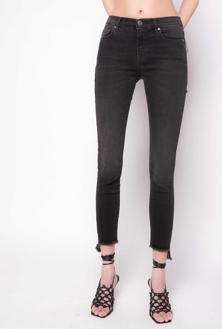 Women's Pinko Skinny Black Stretch Denim Jeans Black | Australia-73029189