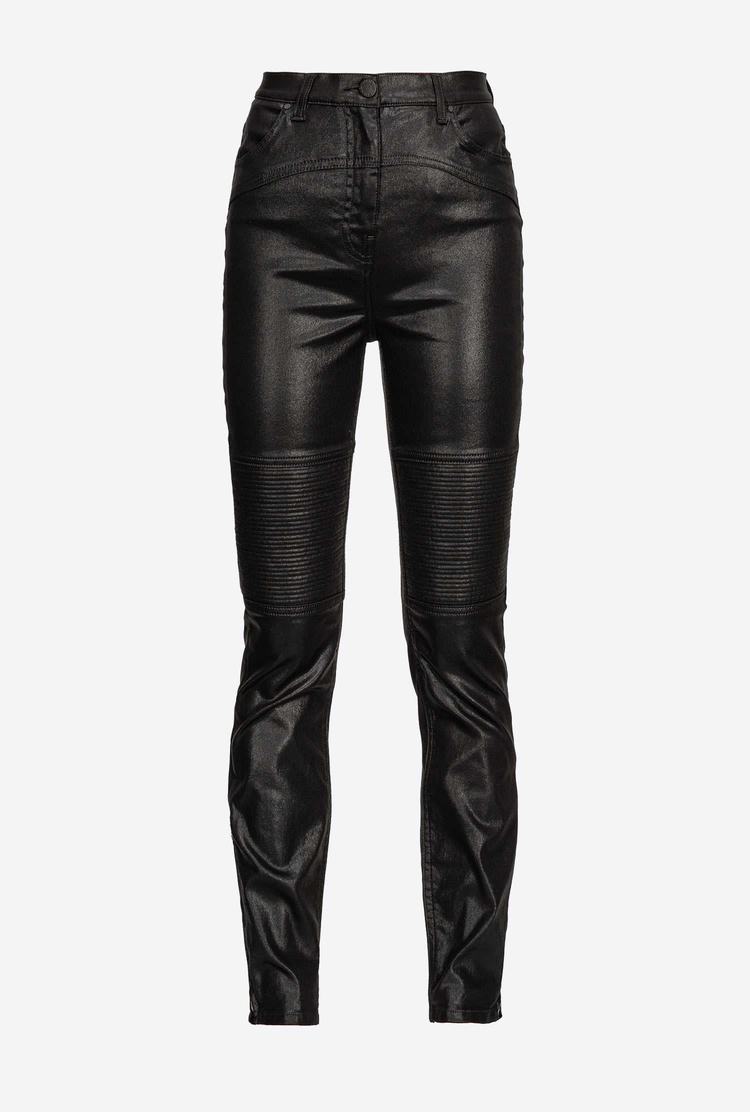 Women's Pinko Skinny Pants Black | Australia-24709839