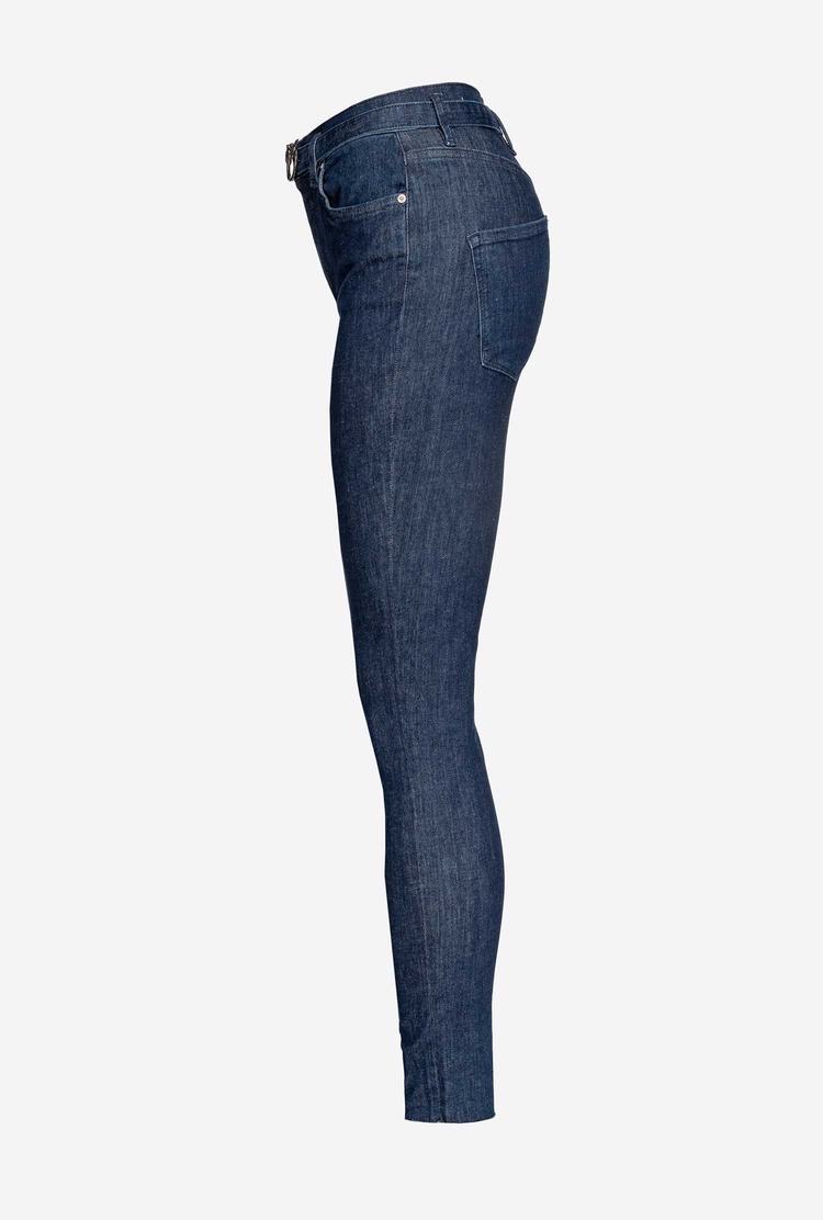 Women's Pinko Skinny Power-stretch Jeans Blue | Australia-79803129