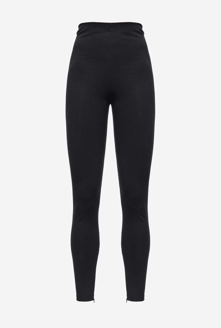 Women's Pinko Technical Pants Black | Australia-15867309