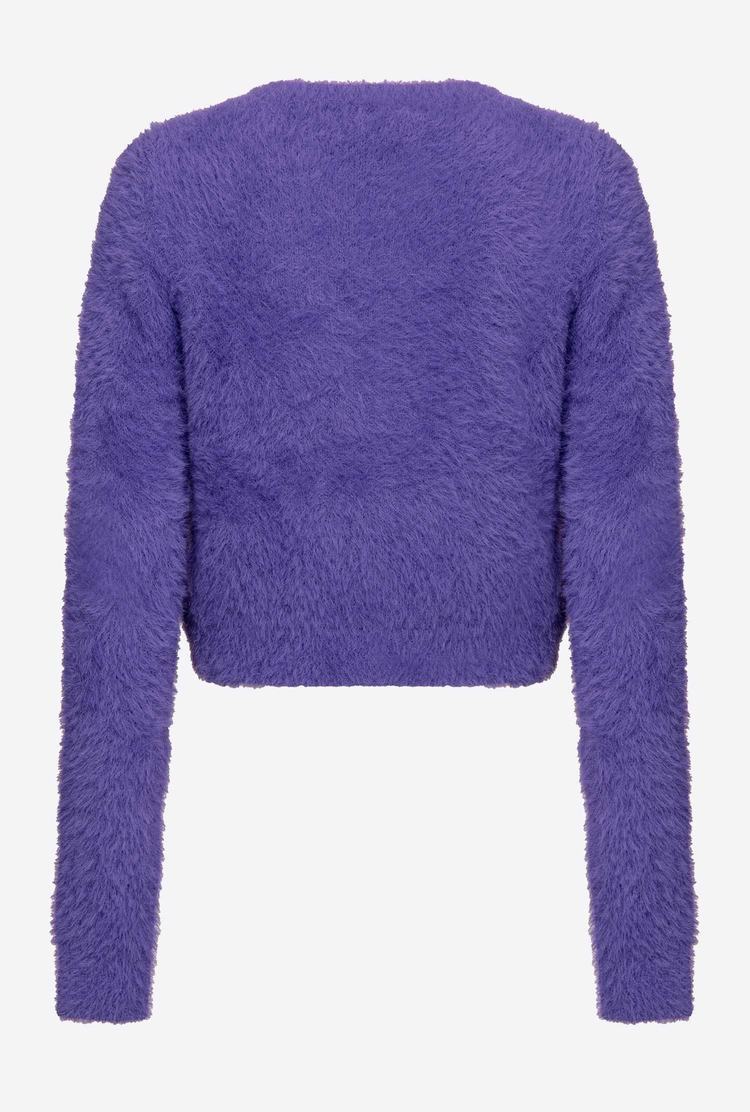 Women's Pinko Teddy Cardigan Purple | Australia-94152379