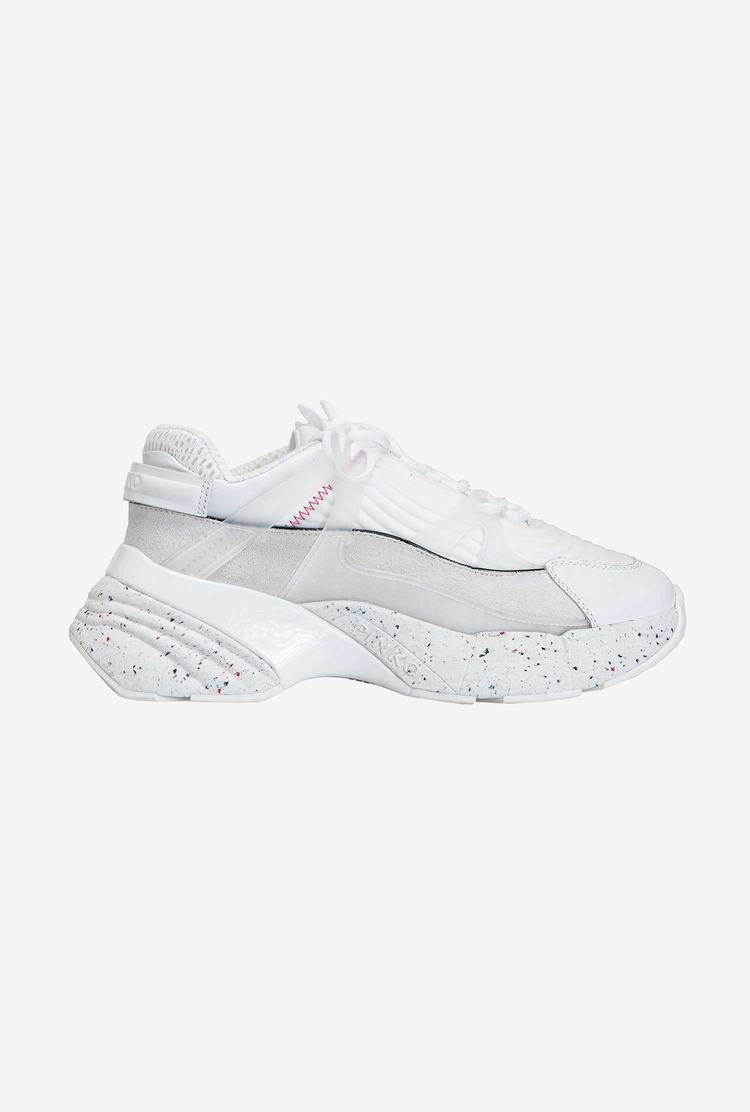 Women's Pinko Oversized Sneakers White | Australia-95261389